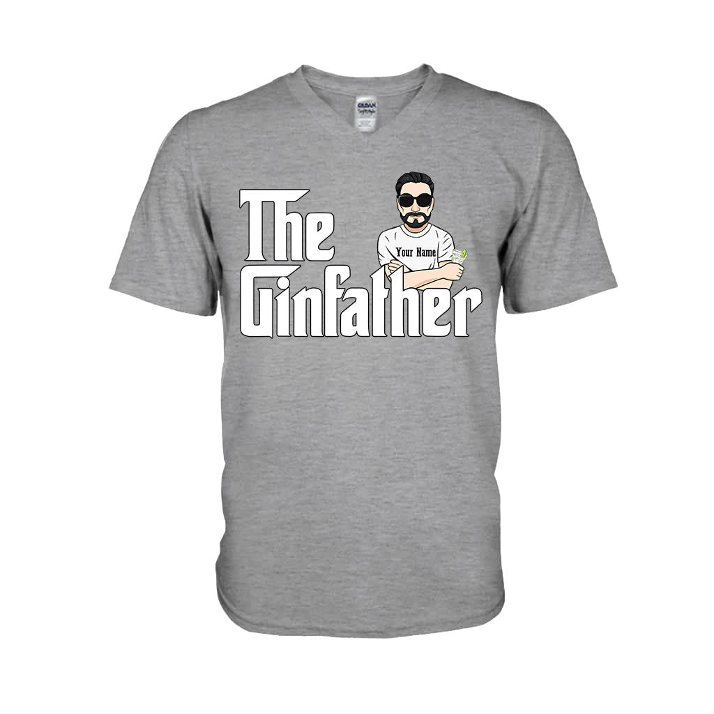 The Gin Father - Personalized Father's Day T-shirt and Hoodie