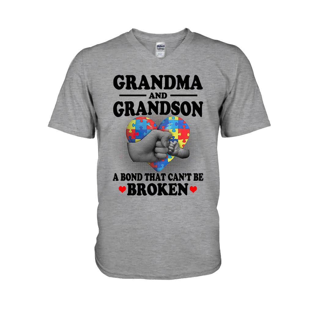 Grandma And Grandson - Autism Awareness T-shirt and Hoodie 112021