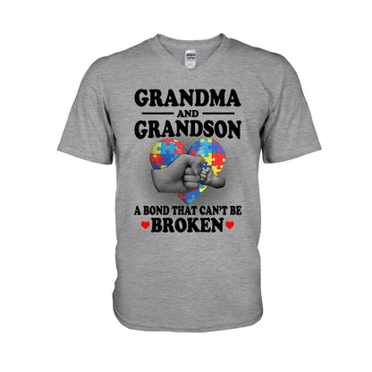 Grandma And Grandson - Autism Awareness T-shirt and Hoodie 112021