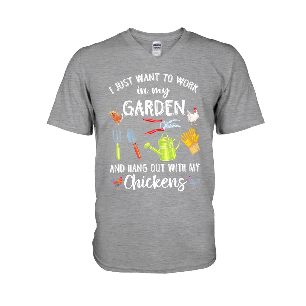 I Just Want To Work - Gardening T-shirt and Hoodie 112021