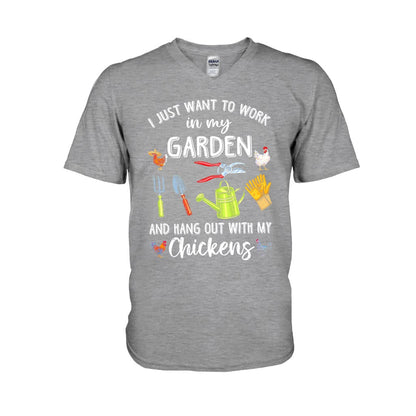 I Just Want To Work - Gardening T-shirt and Hoodie 112021