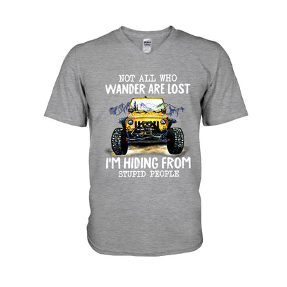 Not All Who Wander Are Lost - Car T-shirt and Hoodie 112021