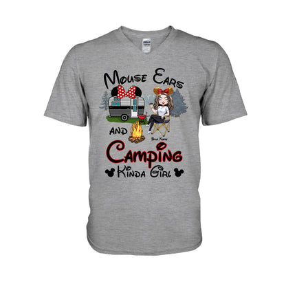 Camping Kinda Girl - Personalized T-shirt and Hoodie