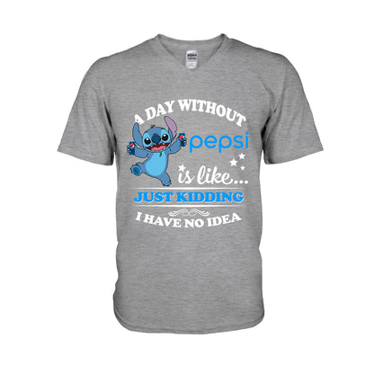 A Day Without - Blue Soft Drink T-shirt and Hoodie