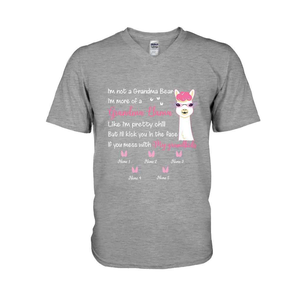 Grandma Llama - Personalized T-shirt and Hoodie