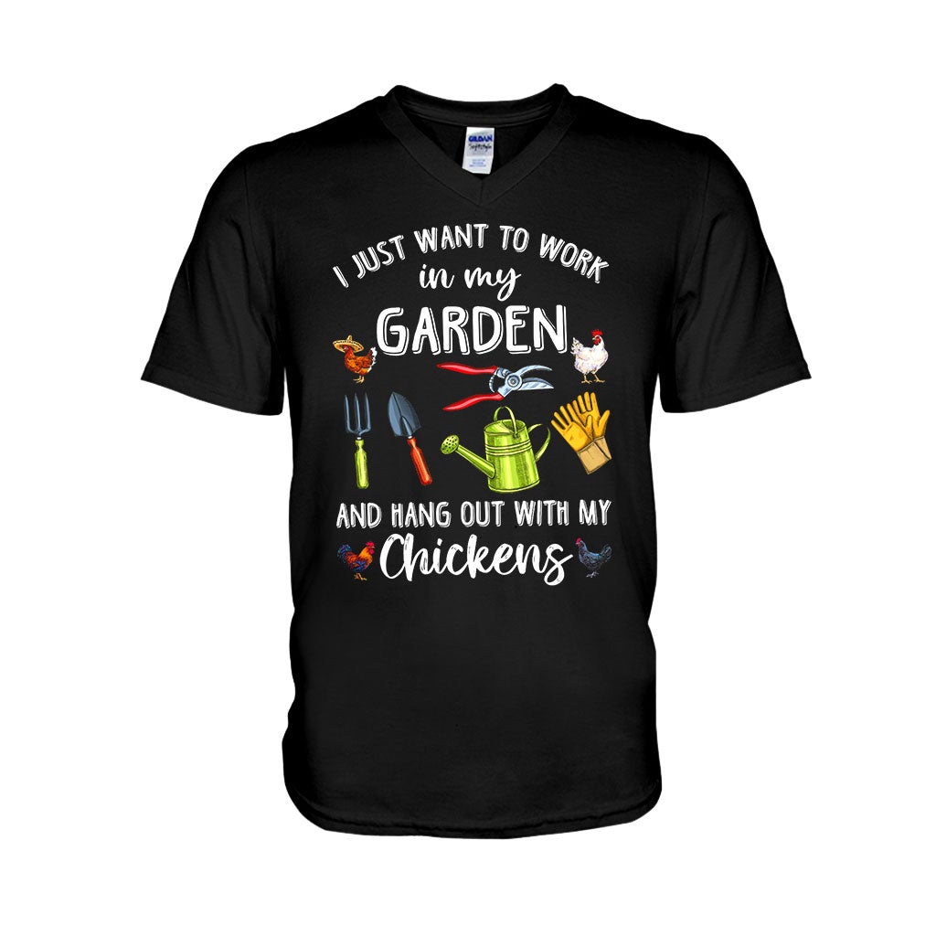 I Just Want To Work - Gardening T-shirt and Hoodie 112021