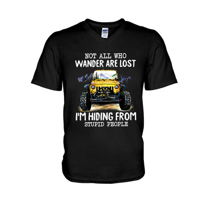 Not All Who Wander Are Lost - Car T-shirt and Hoodie 112021