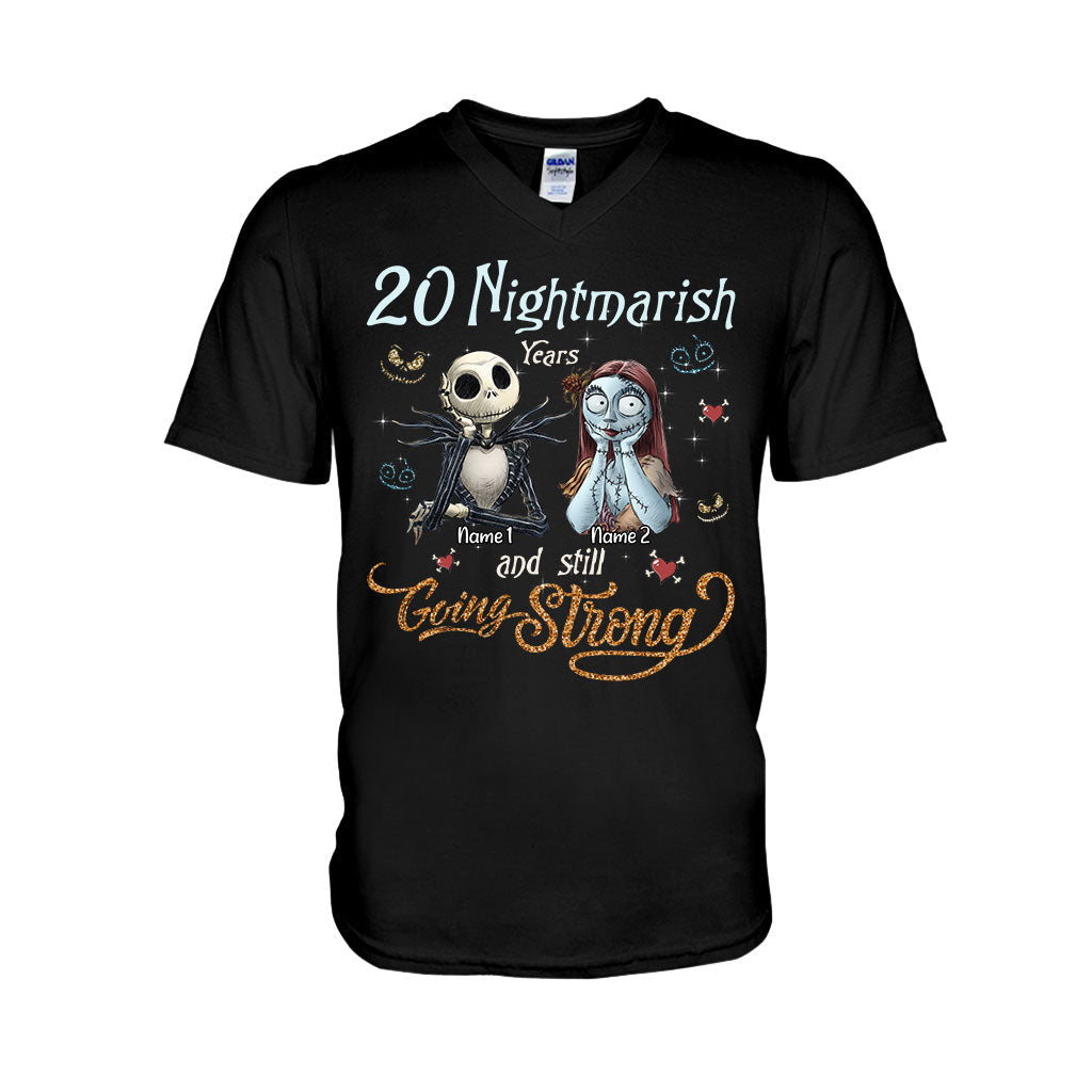 Nightmarish Years - Personalized Couple Nightmare T-shirt and Hoodie