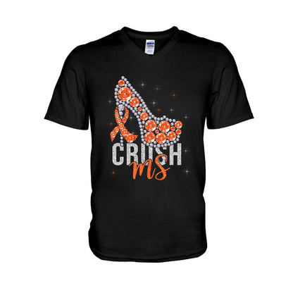 Crush MS High Heel - Multiple Sclerosis Awareness T-shirt and Hoodie 112021