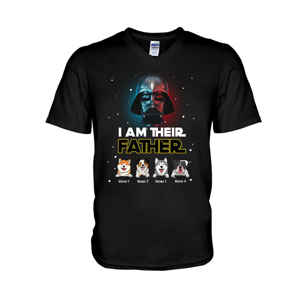 I Am Their Father - Personalized Father's Day Dog T-shirt and Hoodie