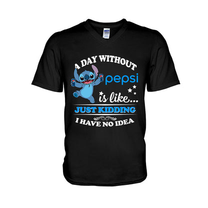 A Day Without - Blue Soft Drink T-shirt and Hoodie