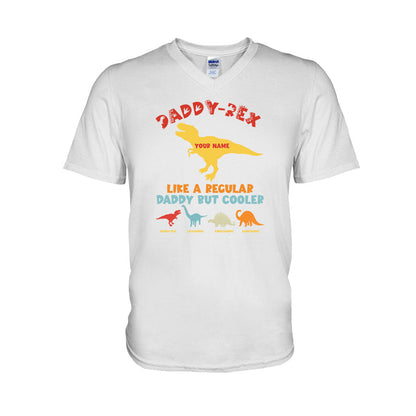 Daddy Rex - Personalized Father's Day Dinosaur T-shirt and Hoodie