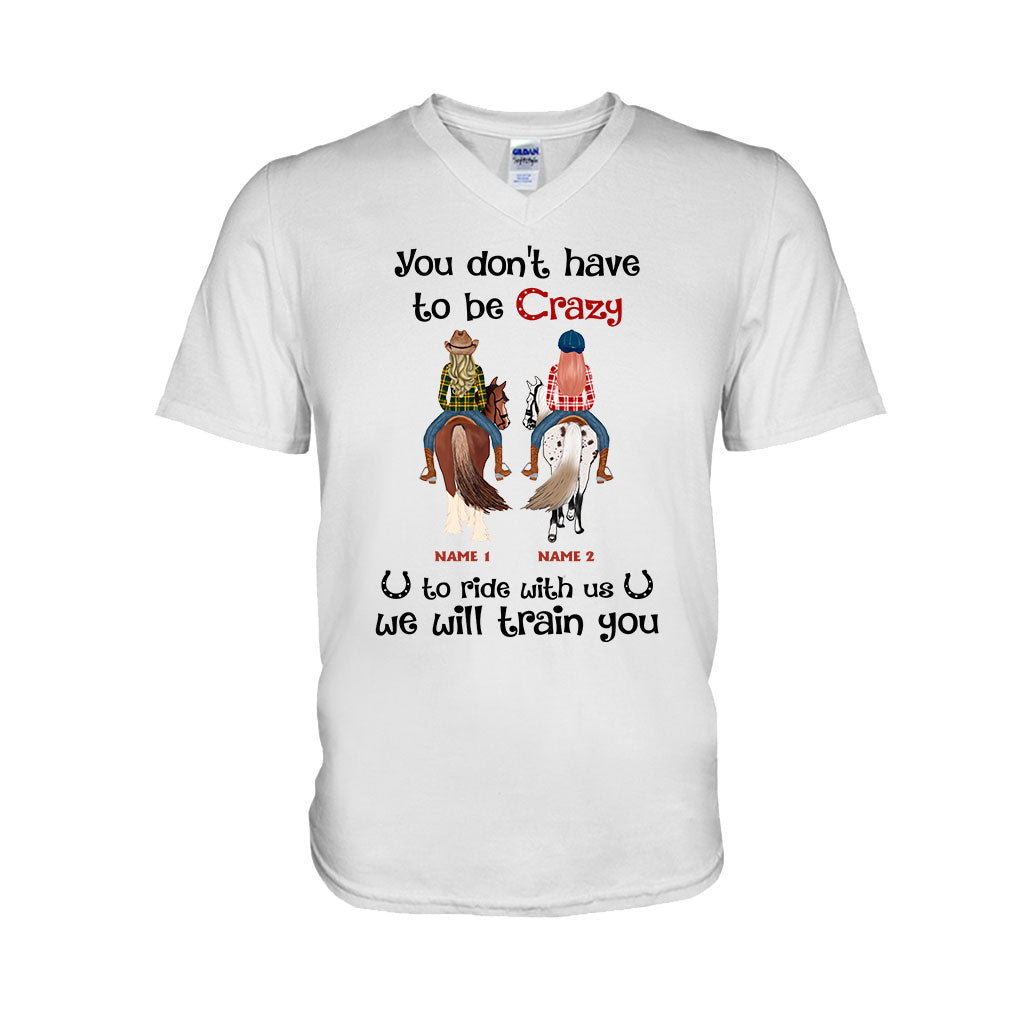 We're Like A Really Small Gang - Personalized Horse T-shirt and Hoodie