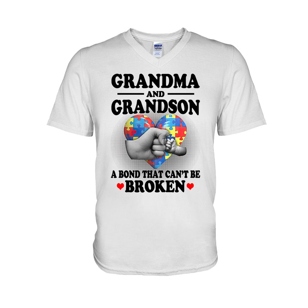 Grandma And Grandson - Autism Awareness T-shirt and Hoodie 112021