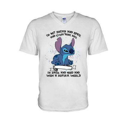 I'm Not Sugar And Spice And Everything Nice I'm Sage And Hood - Personalized T-shirt and Hoodie