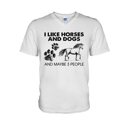 Like 3 People  - Horse T-shirt And Hoodie 062021