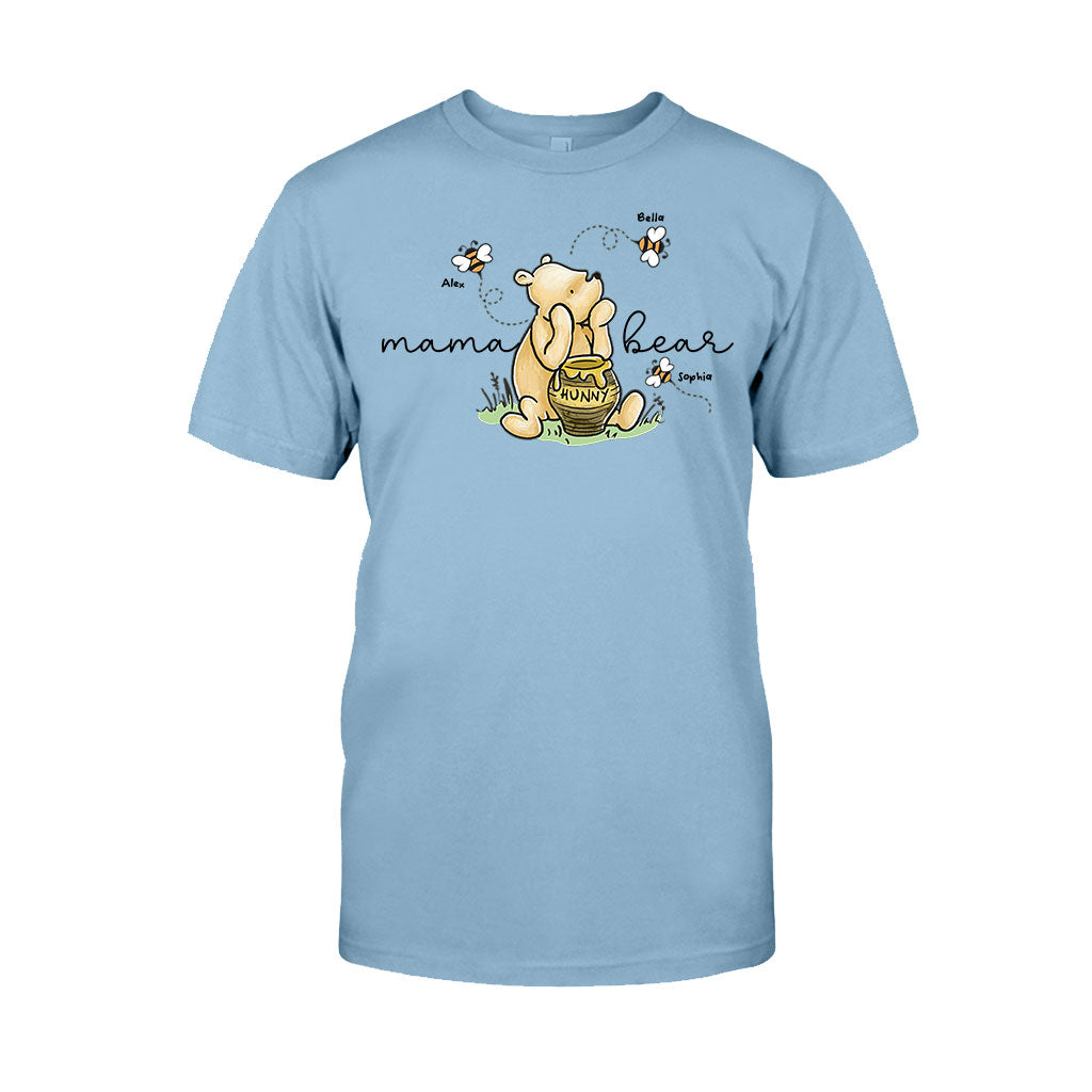 Mama Bear - Personalized Mother T-shirt And Hoodie