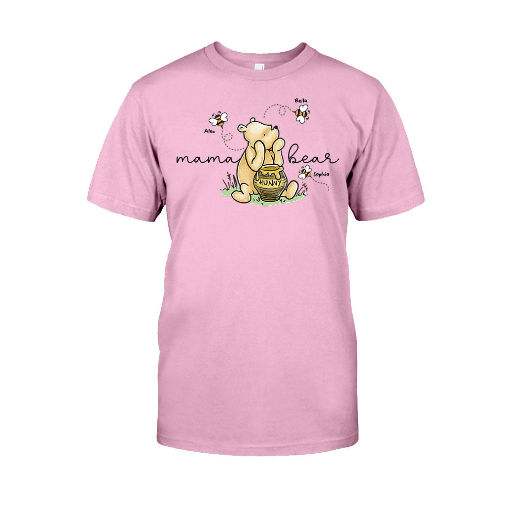 Mama Bear - Personalized Mother T-shirt And Hoodie