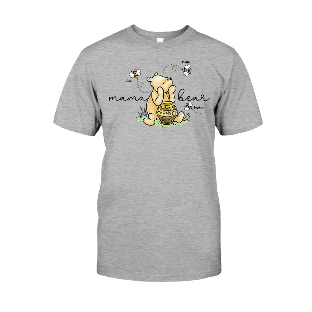 Mama Bear - Personalized Mother T-shirt And Hoodie