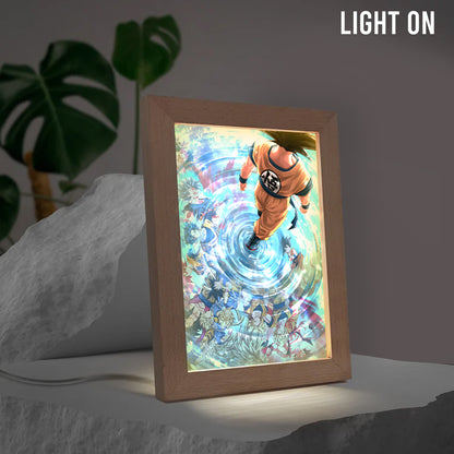 90s Cartoon Perfect Gift For Fans - Seven Balls Light Photo Frame