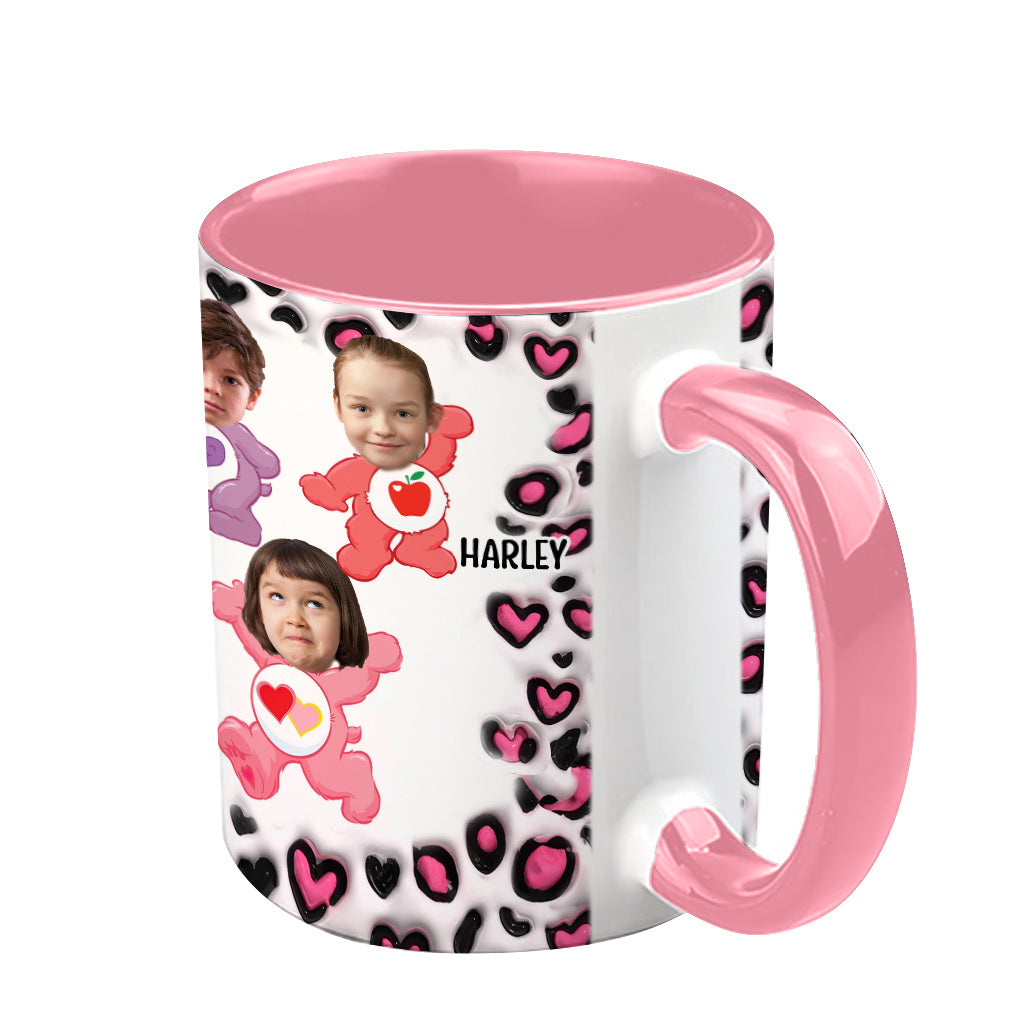 Mama Bear Always There For Her Cubs Care - Personalized Mother Accent Mug