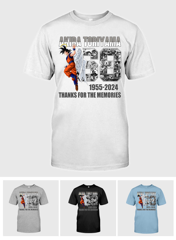 Angel Goku Thank You For The Memories - Seven Balls T-shirt And Hoodie