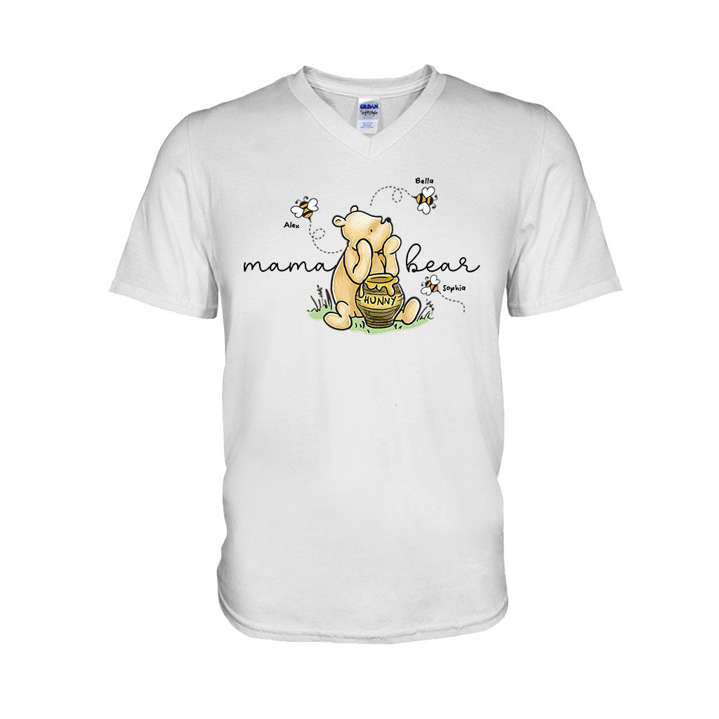 Mama Bear - Personalized Mother T-shirt And Hoodie