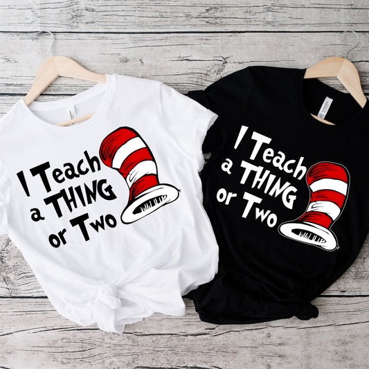 I Teach - Personalized Teacher Of All Things T-shirt And Hoodie