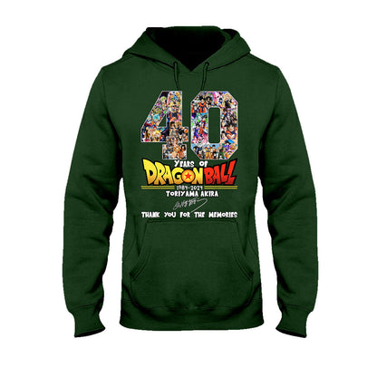 40 Years Anniversary - Seven Balls T-shirt And Hoodie