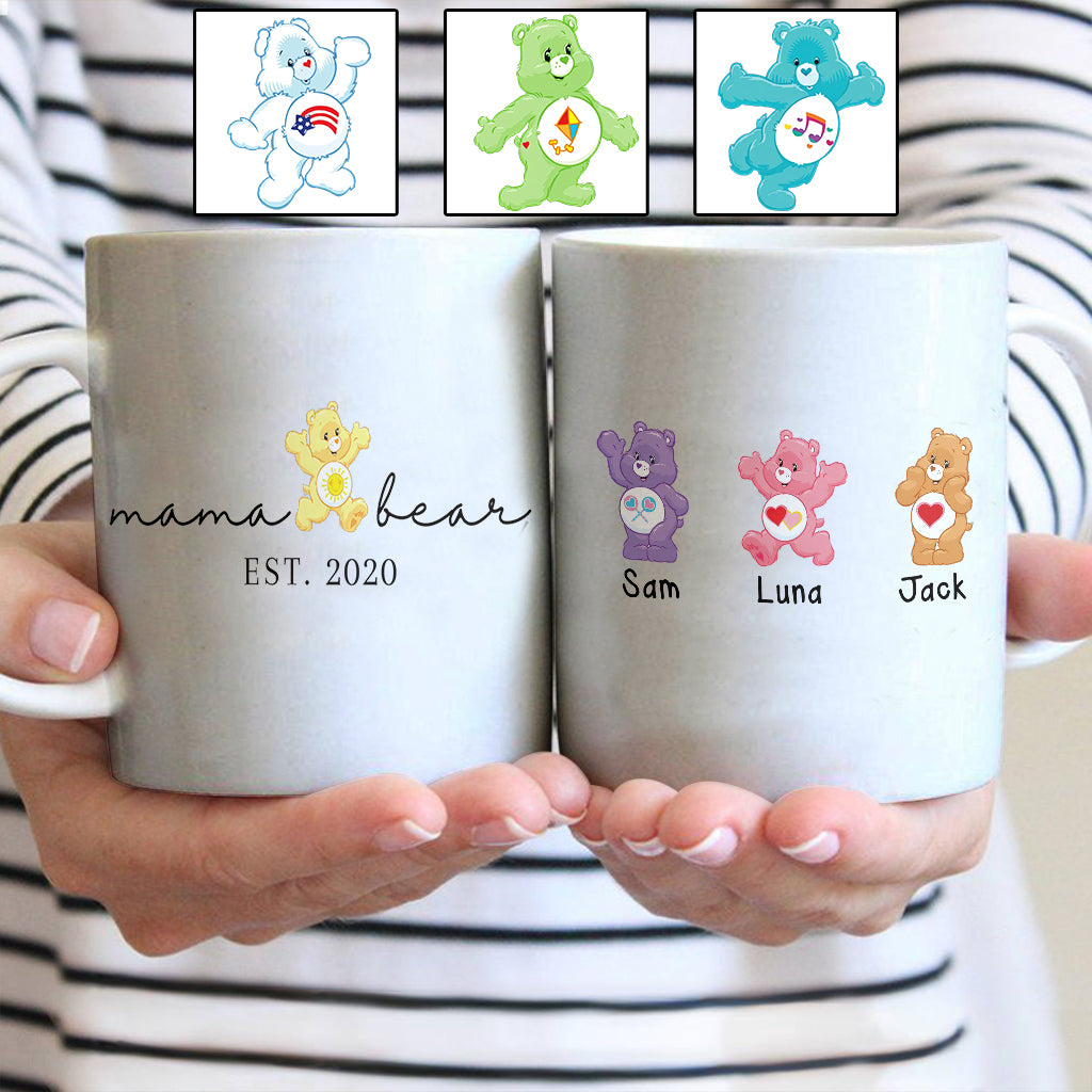 Mama Bear Since Est - Personalized Mother Mug