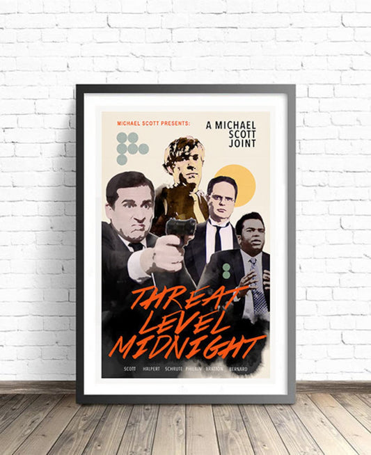 Threat Level Midnight - Canvas And Poster 1122