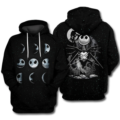 Moon Phases Nightmare All Over Shirt 0523