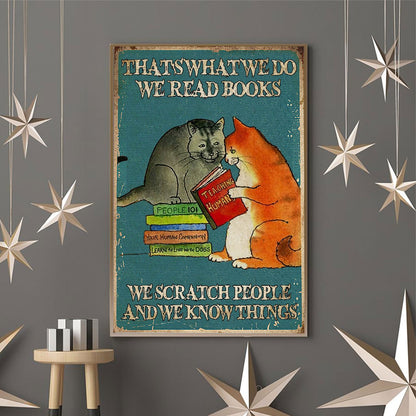 That's What We Do - Cat Poster