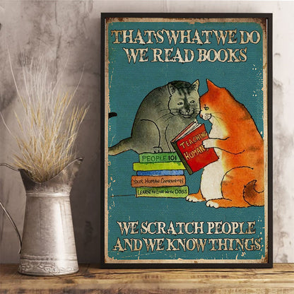 That's What We Do - Cat Poster