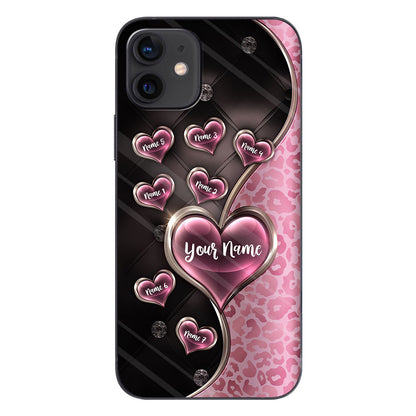 Glitter And Dirt Mama - Personalized Mother Phone Case