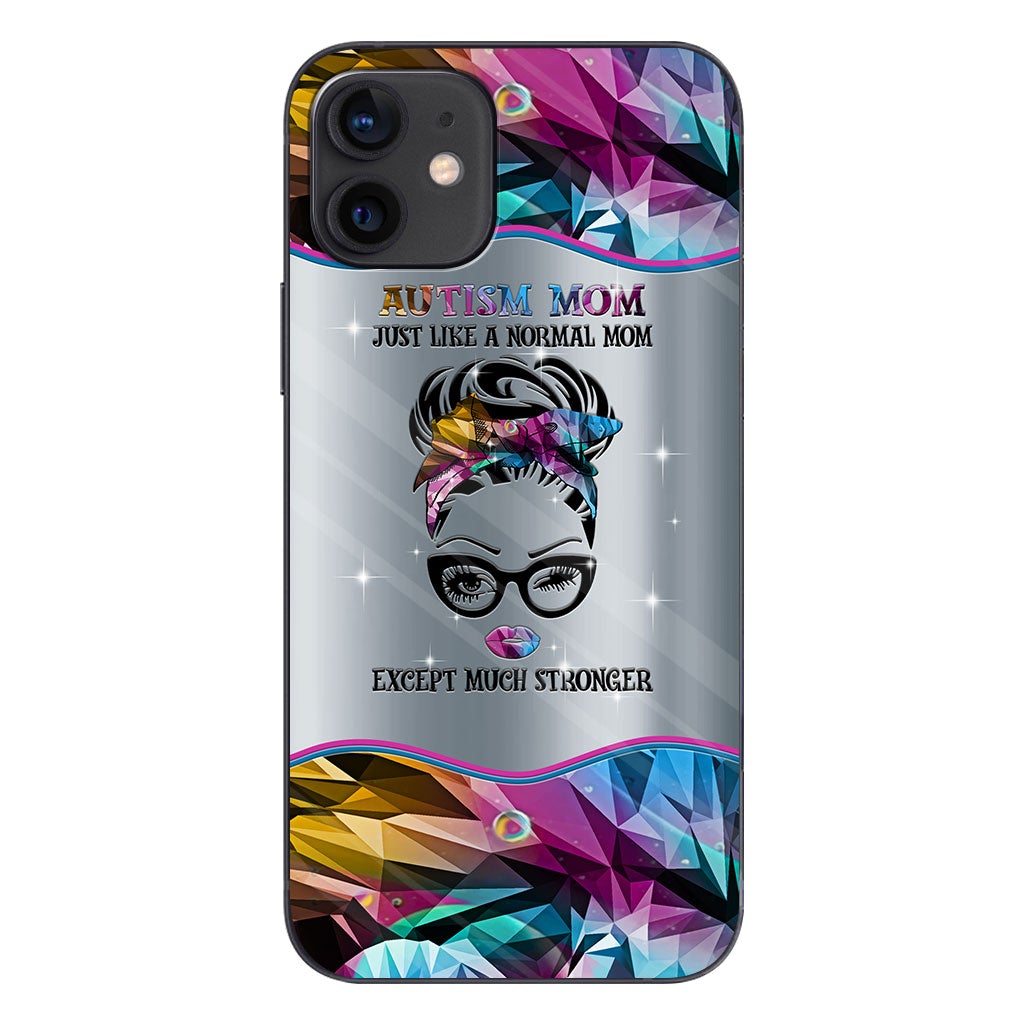 Much Stronger - Autism Awareness Personalized Phone Case