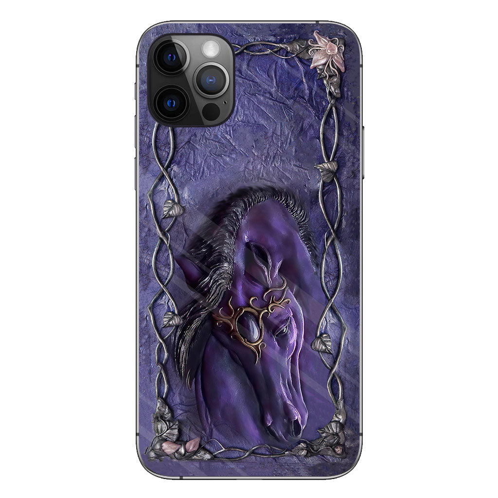 Love Horses - Phone Case With 3D Pattern Print