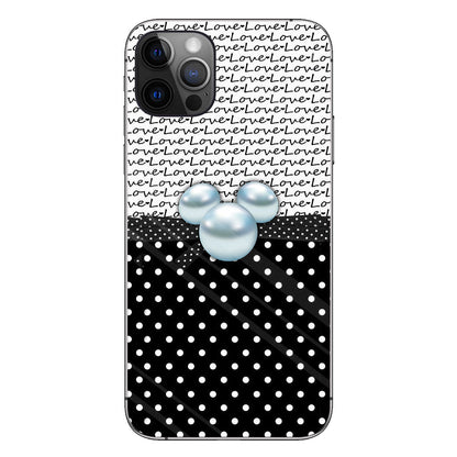 I Love Being A Nana - Personalized Grandma Phone Case With 3D Pattern Print