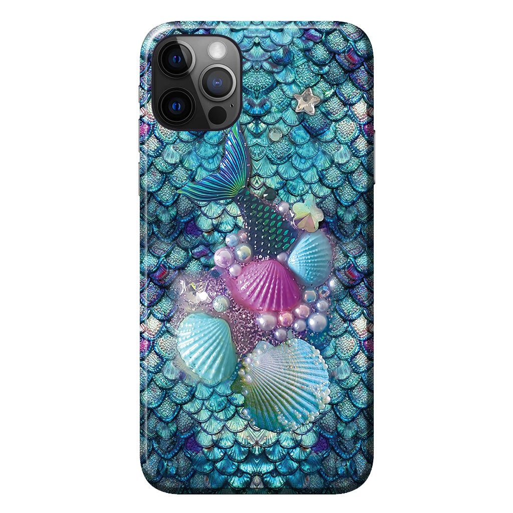 Salty Lil Beach - Mermaid Personalized 3D Pattern Print Phone Case