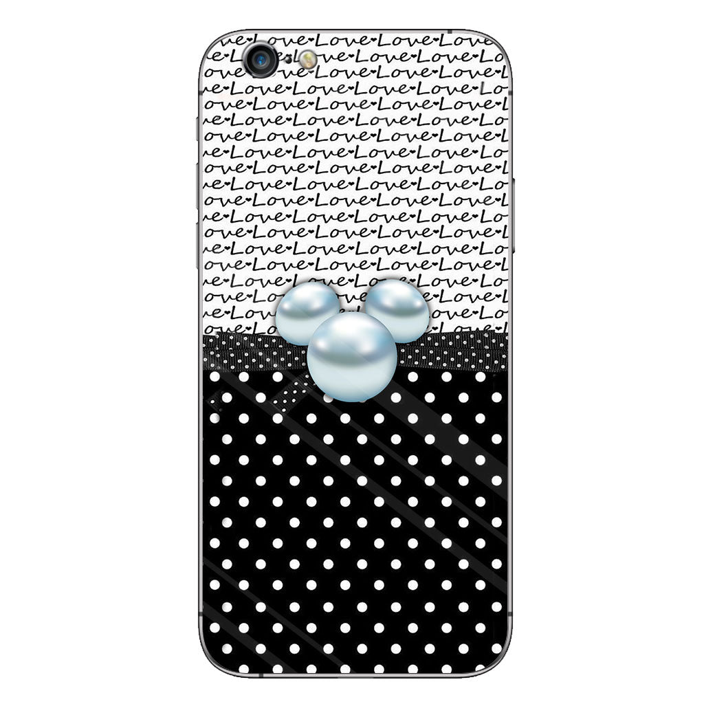 I Love Being A Nana - Personalized Grandma Phone Case With 3D Pattern Print