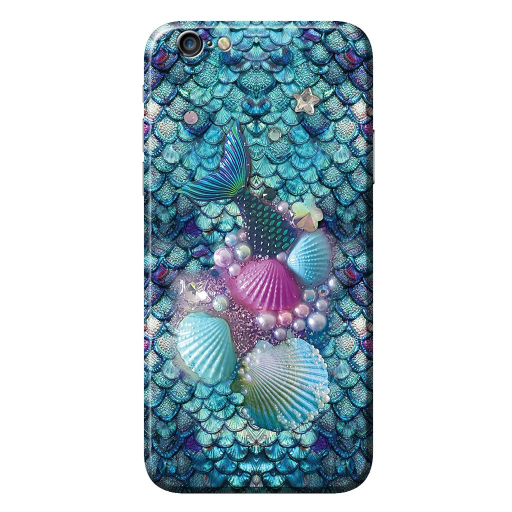 Salty Lil Beach - Mermaid Personalized 3D Pattern Print Phone Case