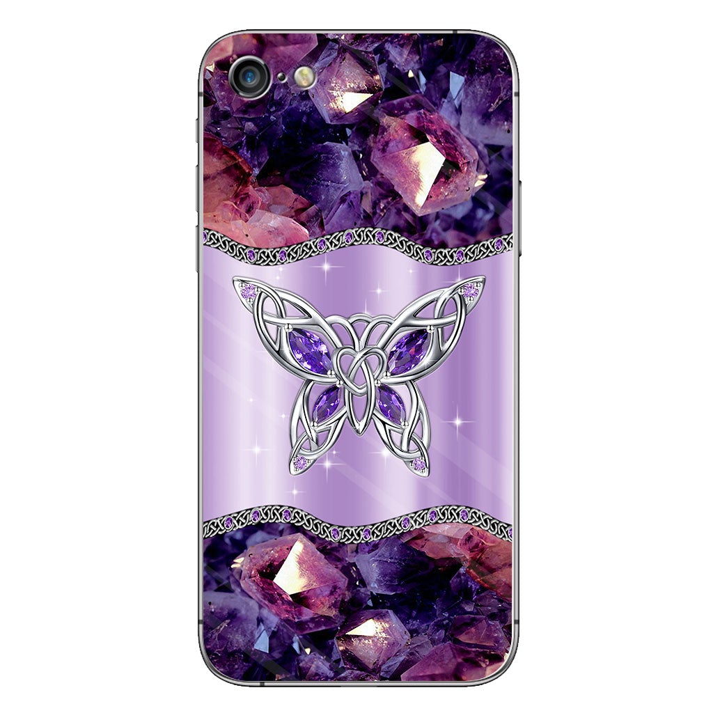 Love Butterflies - Personalized Phone Case With 3D Pattern Print