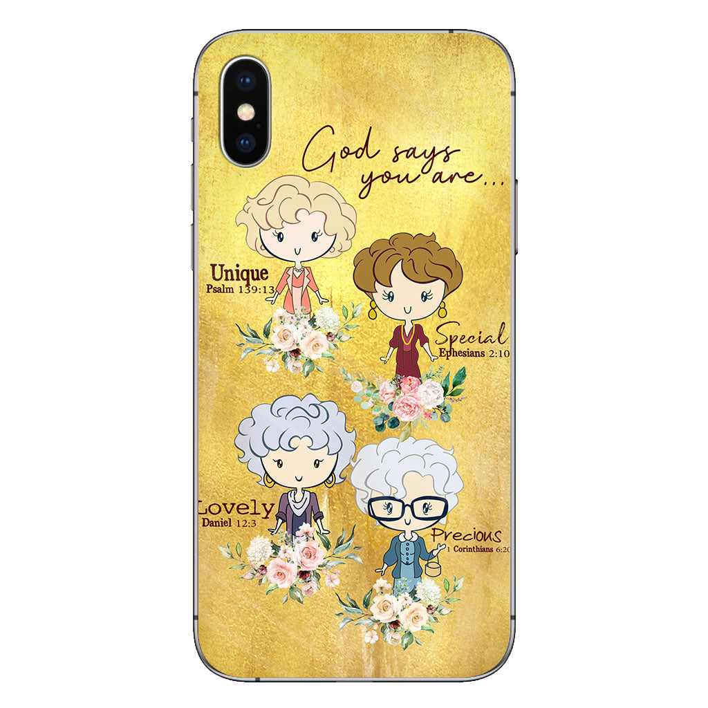 God Says you Are - Phone Case