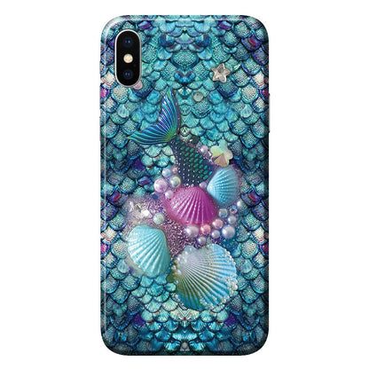 Salty Lil Beach - Mermaid Personalized 3D Pattern Print Phone Case