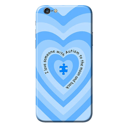 I Love Someone With Autism Phone Case