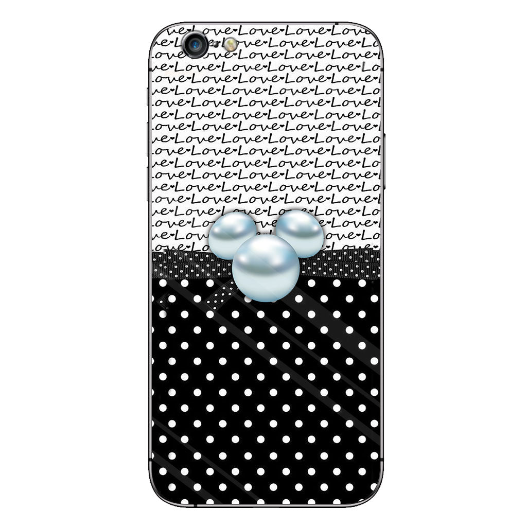 I Love Being A Nana - Personalized Grandma Phone Case With 3D Pattern Print