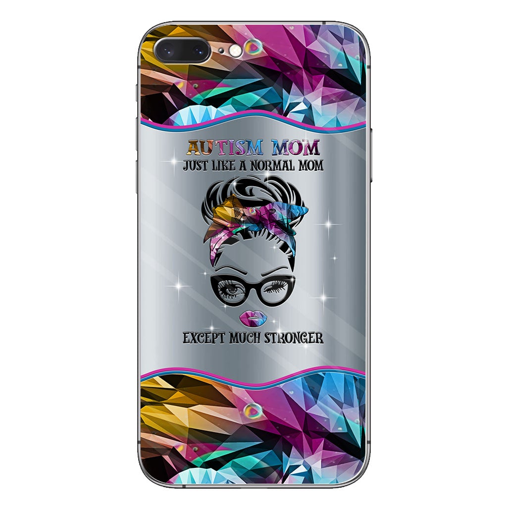 Much Stronger - Autism Awareness Personalized Phone Case