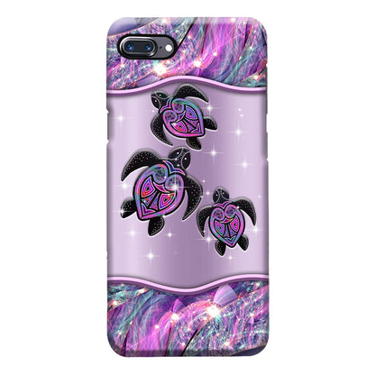 Purple Turtle - Aboriginal Australian Personalized Phone Case