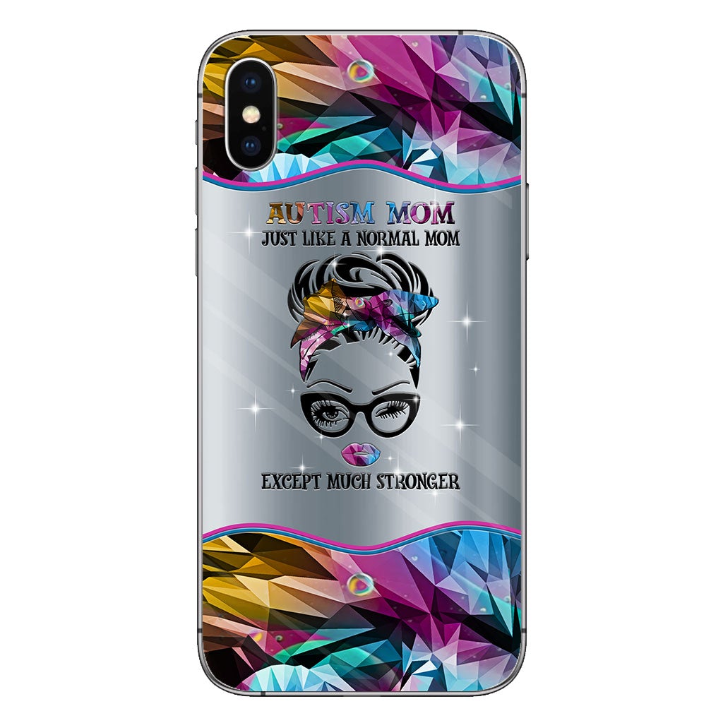 Much Stronger - Autism Awareness Personalized Phone Case