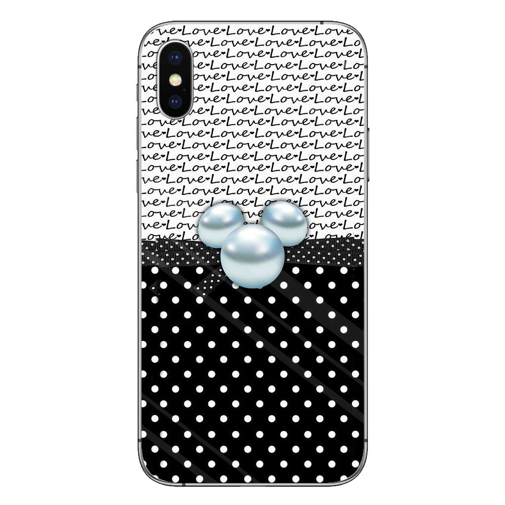 I Love Being A Nana - Personalized Grandma Phone Case With 3D Pattern Print